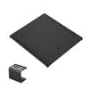 14 x 17 abs amp-Rack + Dual Fuse Holder and distributors Base car Audio Speaker Box Accessories sub Box Components subwoofer Enclosure add ons car Audio amp Rack amprack view 1