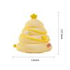 Avolend LED Christmas Tree Night Light, 3 Level Dimmable Nursery Decor, Cute Lamp Silicone Squishy Light, Rechargeable Bedside Touch Lamp for Breastfeeding Toddler Baby Kids Decor view 2