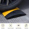 OranclUS 1 Pack 72 Inch Heavy Duty Rubber Speed Bump Ramp  Cable Protector, Driveway Garage Road Parking Lot Safety Control, Durable Anti-Slip Traffic Hump view 3