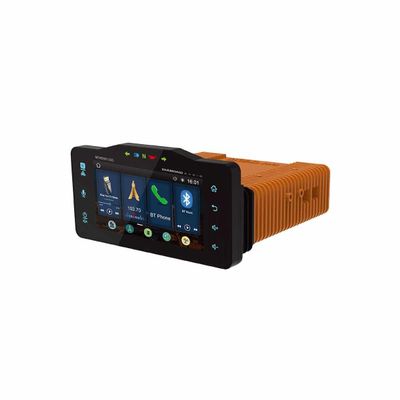 Diamond Audio MSHD9813SG Plug N-Play Radio Digital Media Receiver Features Apple CarPlay, Android Auto, Bluetooth Compatible with 1998-2013 H-D Street Glide Motorcycles