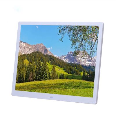 Digital Photo Frame, Wall-Mounted, 1080P Video Player, Music Picture Playback