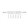 LNNDML 5PC Inkjet Printers Spare Parts Ink Tube Connector 4 6 8 Way Hose Ink forPipi Connector forDTF Printer White Ink Circulation Connector Printer Accessories(6 Ways for 4x3mm) view 1