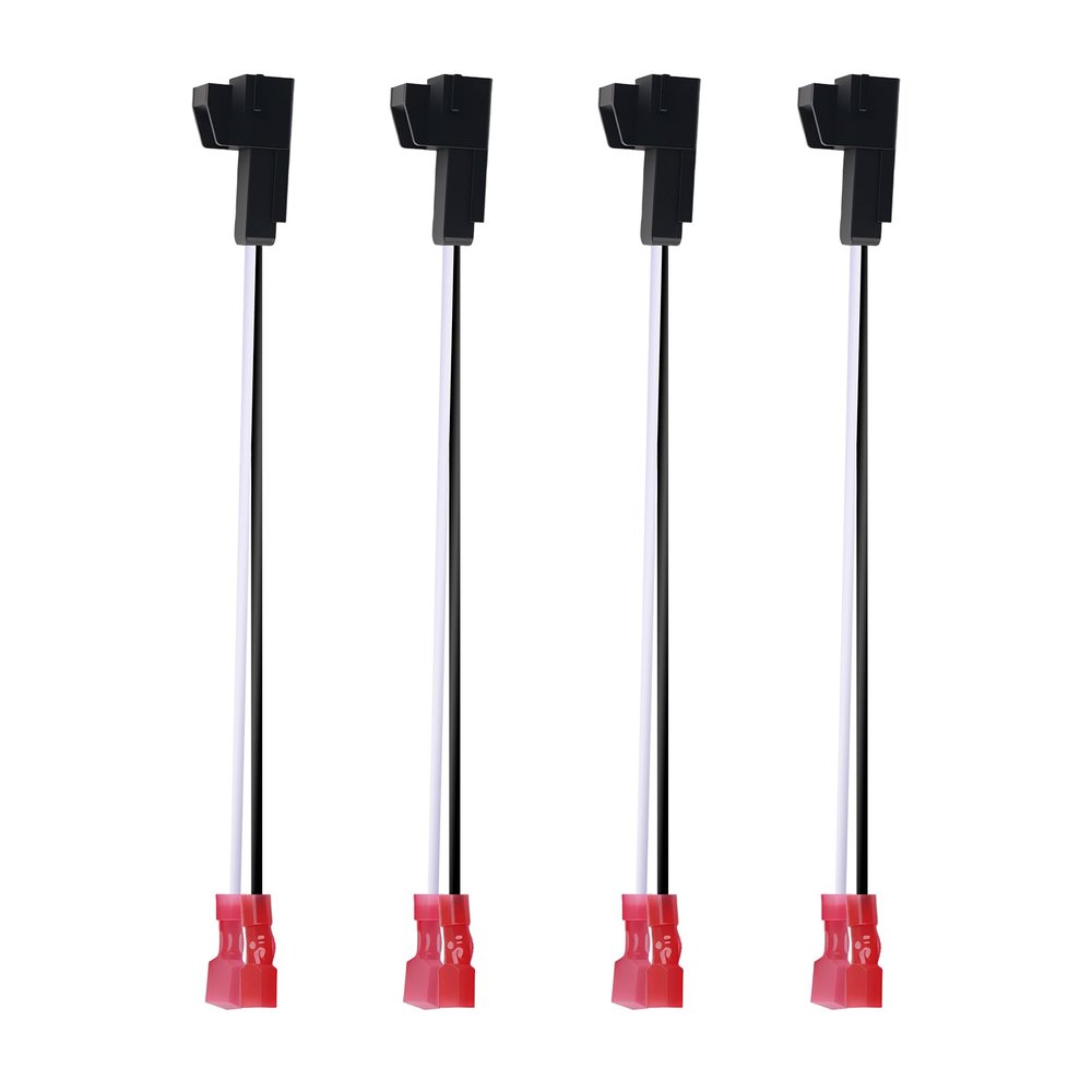 4PCS OEM#72-4568 Door Speaker Adapter,Car Audio & Video Speakers Wiring Harness for Direct Replacement,Speaker Harness Adapter Car Accessories Compatible with Chevrolet GMC