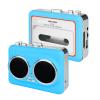 Portable Cassette to USB Converter,Dual Speaker Pure Stereo &Auto Reverse Cassette Player, Cassette Tape Playerwith 3.5mm Headphone JackSupports U Disk, USB Card Reader view 1