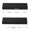 Dingsun 3 Way HDMI 2.0+ RCA to 2 Way HDMI Converter for Fire StickROKU, N64, NGC, Wii, PS2/3/4/5, Xbox Series, Xbox ONE, Switch ect.(4In to 2Out) view 2