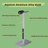 NQQNQQ1PACK Sleep Mode Headphone Aluminum Stand for Desk, Compatible with AirPods Max, Gaming Headphone Accessories, Over-Ear Headset Holder. Y2-Y (Sliver) view 3