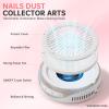 CHRISTINE SHELLY Nail Dust Collector, Cordless Dust Collector Nail Tech view 4