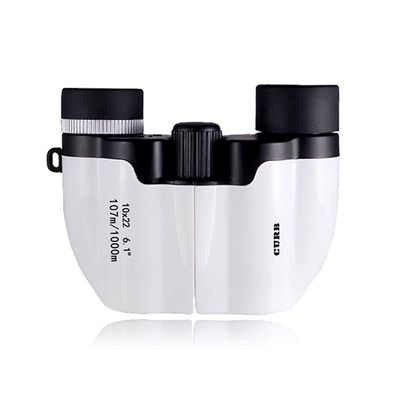 Yuidaaavzz Practical Telescope 8X21 Dualcylinder Portable Handheld Hd Practical Telescope Telescope White (White)