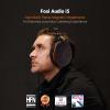 Fosi Audio i5 Open-Back Planar Magnetic Headphones with 97mm Ultra-Large Diaphragm, CNC Metal & Walnut Wood, Audiophile Wired Studio Headphones for Multi-Source Devices view 2