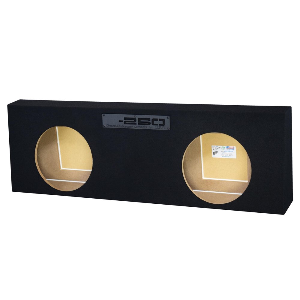 12 Dual Sealed sub Box, fits 99-07 250 Crew-cab sub Box Speaker Box car Audio subwoofer Enclosure car Audio
