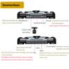 360 Full View Dash Cam Front and Rear Inside, 4 Channel Dashcam 1080P Full HD Dash Camera for Cars with Infrared Lamps Night Vision G-Sensor, Parking Mode, 64GB SD Card Car Accessories view 3
