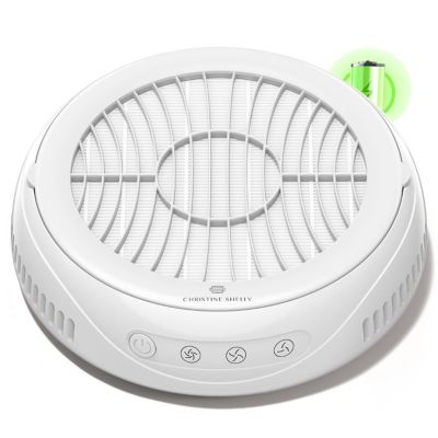 CHRISTINE SHELLY Nail Dust Collector, Cordless Dust Collector Nail Tech