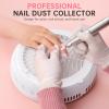 CHRISTINE SHELLY Nail Dust Collector, Cordless Dust Collector Nail Tech view 3