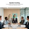 4K USB Video Conference System, 120Wide Angle Camera, 6x Noise-reducing Mics, 2x 10W Hi-fi Speaker for Small & Medium Conference Rooms, Auto Framing & Tracking for PC Meetings, Microsoft Teams & Zoom view 3
