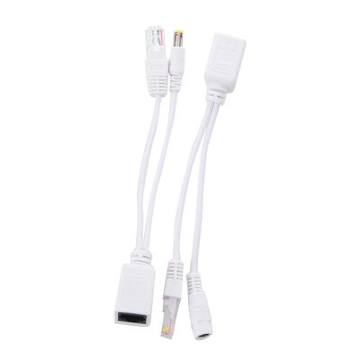 Heeucnon Passive Power Over Ethernet PoE Adapter Injector + Splitter Kit 5v 12v 24v 48v