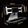 Laptop Lock, Laptop Security Lock Fits 13"-17" Laptops, Anti Theft Security Laptop Desk Mount with Keys for Notebooks view 3