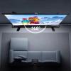 16:9 4K HD Manual Pull Movie Screen, Portable Anti-Glare Projector Screen with Height Adjustable, 168 Viewing Angle, Aluminum Case view 4