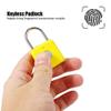 A1DFDFGOQSFG USB Keyless Fingerprint Padlock Anti-Theft Security Locks for Distribution Box Drawer Cabinet Keyless Padlock (Color : A) (B) view 3