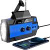 Emergency Solar Hand Crank Radio, AM/FM Weather Emergency Radio with Flashlight, Reading Lamp, Phone Charger view 1