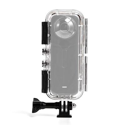FEICHAO X5 Camera Housing Case 45m Deep Diving Waterproof Shell Compatible with X5 Sports Camera (Plastic Lens)