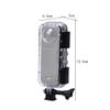 FEICHAO X5 Camera Housing Case 45m Deep Diving Waterproof Shell Compatible with X5 Sports Camera (Plastic Lens) view 2