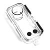 FEICHAO X5 Camera Housing Case 45m Deep Diving Waterproof Shell Compatible with X5 Sports Camera (Plastic Lens) view 4