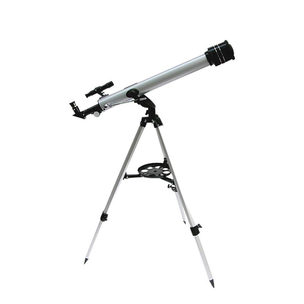 Yuidaaavzz Astronomical Telescope 525X 50mm Aperture HD Astronomical Telescope Professional High Resolution Viewfinder Stargazing Telescope (Color : White Size : M)