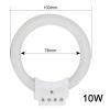 Lab Microscope Slides 8W 10W Fluorescent Lamp Tube Inner Diameter 67.5 Mm 70 Mm 78 Mm Microscope Ring Light Source Microscope Parts(Diameter 78 mm) view 2