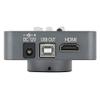 LJSM Lab Microscope Slides 48MP 2K 1080P USB Digital Industrial Video Microscope Camera Microscope Parts(100x Lens with Light) view 4