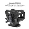 Heeucnon Professional Saddle Clip Adapter Tripod Bracket Vise Clamp Outdoor Bracket Adapts to3/8 Inch Thread Easy Installation view 4