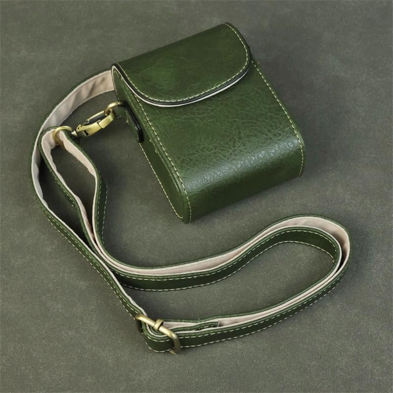 Camera Case for Rx100 zv1 - Retro Leather Case for Canon G7X II/G7X III / SX720/SX730/SX740 / G9X/G9X II/Lumix DC-ZS99