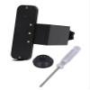 Ehlivhall Doorbell Camera Mount Anti-Theft Security Bracket No Drill Installation Wall Door Frame Protection Holder for Video Doorbell Black ABS Material 13.5x6x5cm view 4