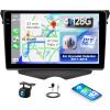 [4G+128G] Car Radio for Hyundai Veloster 2011-2015 with Wireless CarPlay Android Auto,9" Touchscreen Android 15 Car Stereo with Mirror Link WiFi GPS,Bluetooth,FM/RDS SWC EQ+AHD Backup Camera view 1
