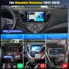 [4G+128G] Car Radio for Hyundai Veloster 2011-2015 with Wireless CarPlay Android Auto,9" Touchscreen Android 15 Car Stereo with Mirror Link WiFi GPS,Bluetooth,FM/RDS SWC EQ+AHD Backup Camera view 2