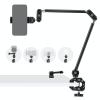 NEEWER 30" Articulating Magic Arm with Super Clamp/Action Cam Mount/Phone Holder, Overhead Camera Desk Mount Mic Boom Stand, Compatible with GoPro iPhone DSLR Webcam Microphone Video Recording, UA056 view 1