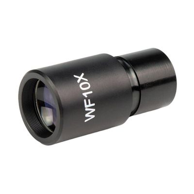 ZTBH Microscope Accessories Kit 0.1mm Reticle WF10X Microscope Wide Field Eyepiece with Micrometer 23.2mm Microscope Slides(1 Piece)