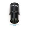 ZTBH Microscope Accessories Kit 0.1mm Reticle WF10X Microscope Wide Field Eyepiece with Micrometer 23.2mm Microscope Slides(1 Piece) view 2