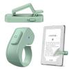 Page Turner Ring for Kindle,Remote Control for iPhone iPad Android Tablets E-Readers,Clicker Page Turner for Kindle Accessories for Camera Video Record&Shutter Selfie (Green) view 1