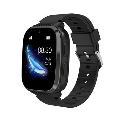 4G Kids Smart Watch Boys with GPS Tracker, Kids Cell Phone Watch with Video and Voice Calling Texting Camera One Key SOS School Mode Alarm Pedometer Waterproof Birthday Gifts for Age 4-12(Black)
