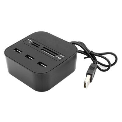 All in One Combo Card Reader for Pen Drive/Cameras/mobiles/PC/Laptop/Notebook/Tablet/or Docking Station/MP3s/PDAs,Color May Vary
