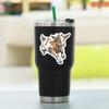 100 PCS Goat Stickers Pack  Waterproof Vinyl Decals for Water Bottles, Laptops, Phones, Notebook, Cars  Cool Vibrant Graphics for Goat Enthusiast view 2