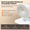 EZVALO Motion-Activated Light Charging Dock, 4-Port USB-C for EZL2417A, Round Lights (Not Include Power Adapter) view 3