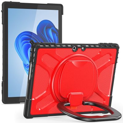 Tablet PC Protection Heavy Duty Shockproof Case Compatible with Microsoft Surface Pro 9/10/11 13 Inch (2022/2024) Rugged Protective Cover with Kickstand, Handle, and Bumper Protection tablet accesso