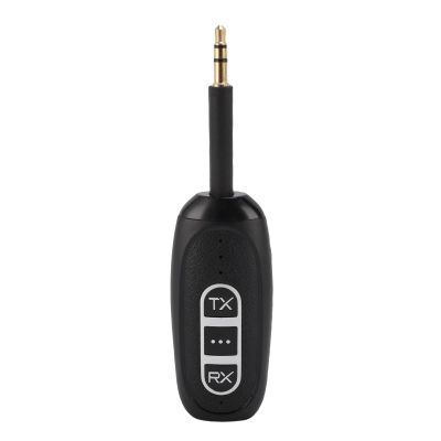 FAUOSWUK 5.4 Transmitter Receiver, Transmitter with Type C Port 3.5mm Aux Jack Adapter for Tvs, Treadmills, Headphones Plug and Play