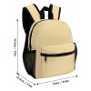 UTRSIFB Travel Laptop Backpack Water Resistant Bag Unisex Decor Backpack Computer Bag Yellow view 2