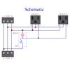 DIN Rail Mount AC 120V NEMA 5-15R Receptacle Outlet Power Strip Module, with Rocker Switch Thermal Circuit Breaker Overload Protector (2 Outlets) view 4