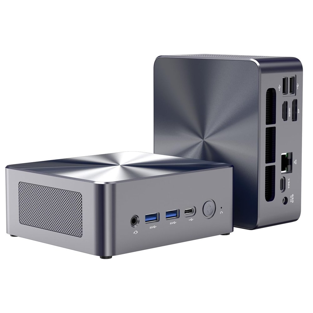 BRE NUC BREN7A Mini PC, i5-12450H 8C/12T Up to 4.4GHz,16GB RAM 512GB SSD,Triple 4K Display,2.5G Ethernet WiFi 6 BT 5.2, for Remote Work/Business/Office/Home Server,Light NAS...