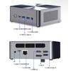 BRE NUC BREN7A Mini PC, i5-12450H 8C/12T Up to 4.4GHz,16GB RAM 512GB SSD,Triple 4K Display,2.5G Ethernet WiFi 6 BT 5.2, for Remote Work/Business/Office/Home Server,Light NAS... view 2