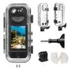 FitStill 131FT/40M Underwater Waterproof Diving Case Only fit Insta 360 X4,Anti-Scratch Invisible Dive Protective Cover Shell Housing Action Camera insta 360X4 Accessories Kit(Not for Insta 360 X3/X5) view 1