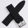 23 21mm Rubber Black Watchband for Chopard Silicone Watch Strap Men Tape Wrist Bracelet Pin Buckle (Color : Preto, Size : 23mm) view 2